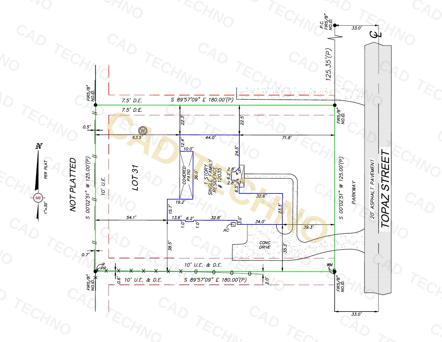 Boundary Survey Drafting